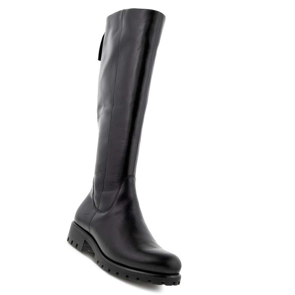 Women's Ecco Modtray High Boots Black | USA 18XYU